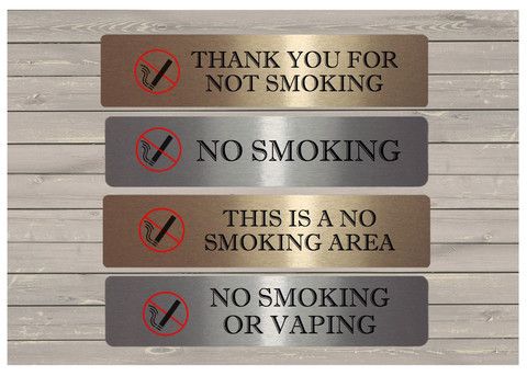 No Smoking
